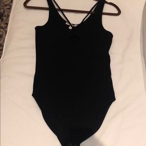 Black express bodysuit